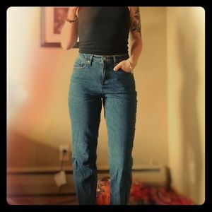 High-Rise Mom Jeans